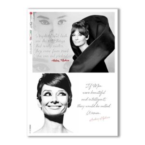 PHRASES-0021-UK. Papel de Arroz frases para decoupage.