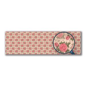 ROLL-FLORES-010. Papel de arroz de gran tamaño