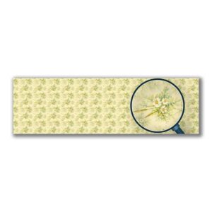 ROLL-FLORES-011. Papel de arroz de gran tamaño