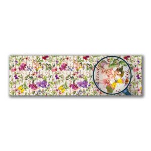 ROLL-FLORES-026. Papel de arroz de gran tamaño