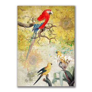 GF-ANIMALES-011. Papel de arroz de gran tamaño