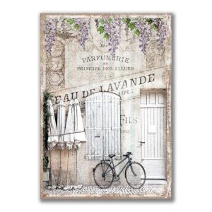 GF-COUNTRY-007. Papel de arroz de gran tamaño