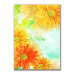 GF-FLORES-003. Papel de arroz de gran tamaño