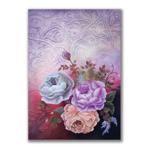 GF-FLORES-015. Papel de arroz de gran tamaño