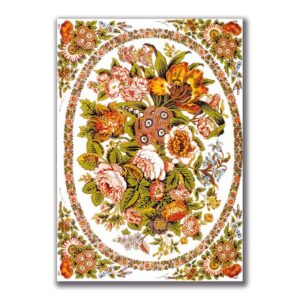 GF-FLORES-021. Papel de arroz de gran tamaño