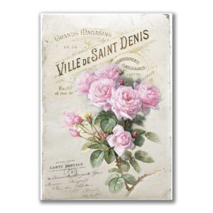GF-FLORES-022. Papel de arroz de gran tamaño