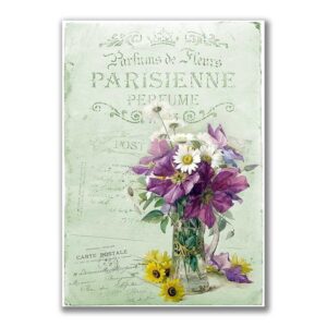 GF-FLORES-025. Papel de arroz de gran tamaño