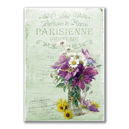 GF-FLORES-025. Papel de arroz de gran tamaño
