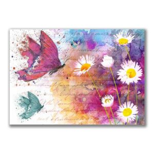GF-FLORES-029. Papel de arroz de gran tamaño