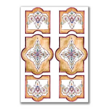 GF-GROTESCAS-004. Papel de arroz de gran tamaño