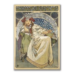 GF-ART NOUVEAU-008. Papel de arroz de gran tamaño