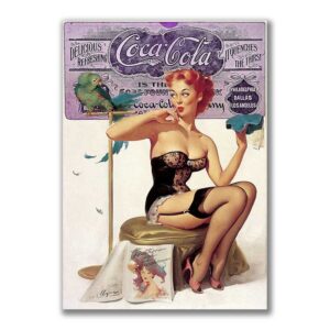 GF-PIN-UP-004. Papel de arroz de gran tamaño