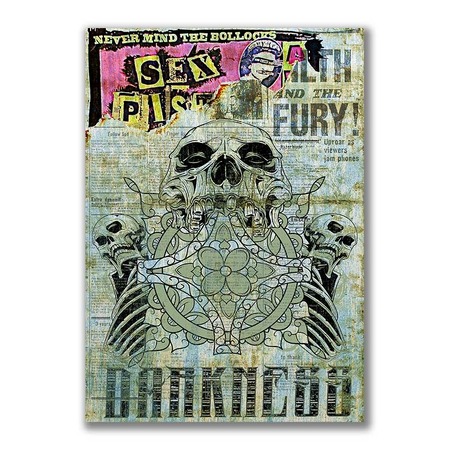 GF-CALAVERAS-003. Papel de arroz de gran tamaño
