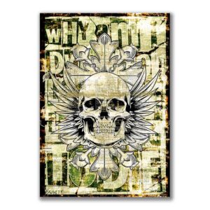 GF-CALAVERAS-004. Papel de arroz de gran tamaño
