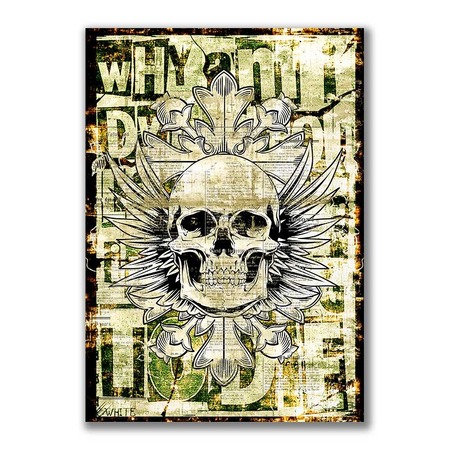 GF-CALAVERAS-004. Papel de arroz de gran tamaño