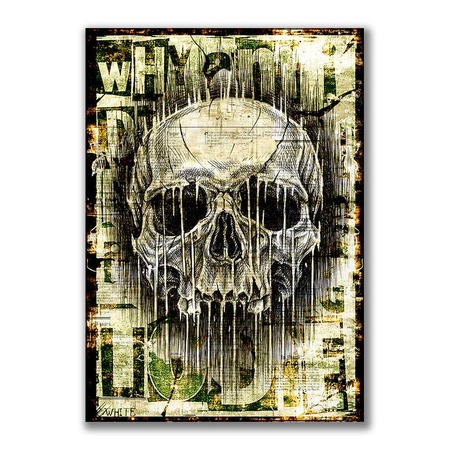 GF-CALAVERAS-005. Papel de arroz de gran tamaño