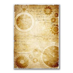 GF-RELOJES-001. Papel de arroz de gran tamaño