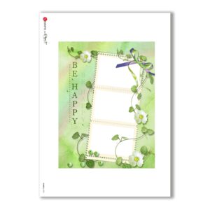 ALBUM-L-0035. Papel de Arroz album para decoupage.
