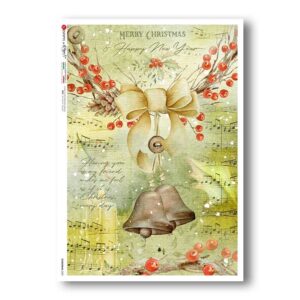 CHRISTMAS-0320. Papel de Arroz Navidad para decoupage.