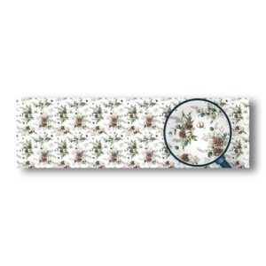 ROLL-FLORES-032. Papel de arroz de gran tamaño