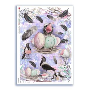 ANIMALS-0172. Papel de Arroz animales para decoupage.