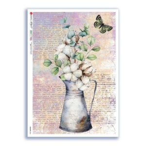 COUNTRY-0076. Papel de Arroz country para decoupage.