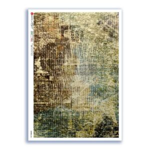 PATTERN-0204. Papel de Arroz texture para decoupage.