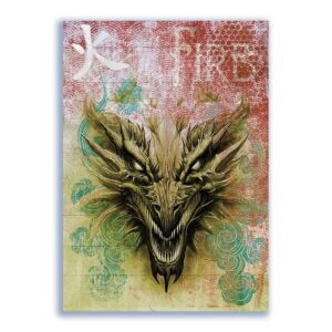GF-ANIMALI-025. Papel de arroz de gran tamaño