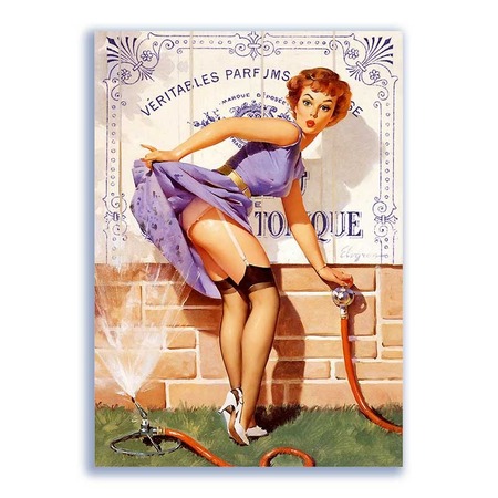 GF-PIN-UP-005. Papel de arroz de gran tamaño