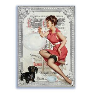 GF-PIN-UP-008. Papel de arroz de gran tamaño