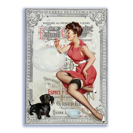 GF-PIN-UP-008. Papel de arroz de gran tamaño