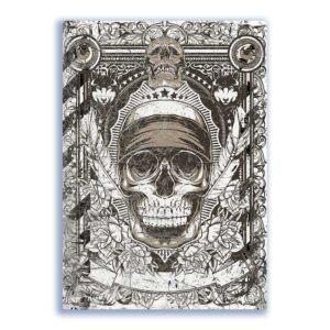 GF-CALAVERAS-011. Papel de arroz de gran tamaño