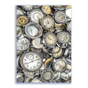 GF-RELOJES-009. Papel de arroz de gran tamaño