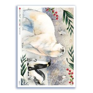ANIMALS-0191. Papel de Arroz animales para decoupage.