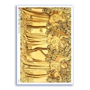 CULT-0162. Papel de Arroz sacras para decoupage.