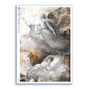 CULT-0167. Papel de Arroz sacras para decoupage.
