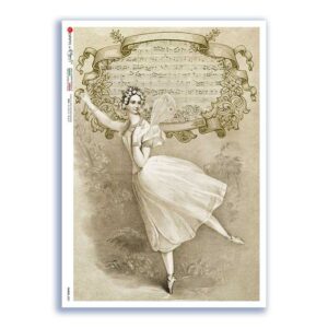 FAIRIES-0087. Papel de Arroz hadas para decoupage.