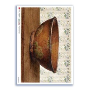 OLD OBJECTS-0030. Papel de Arroz objetos antiguos para decoupage.