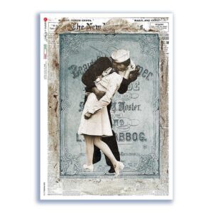 OLD-PHOTOS-0106. Papel de Arroz victoriano para decoupage.