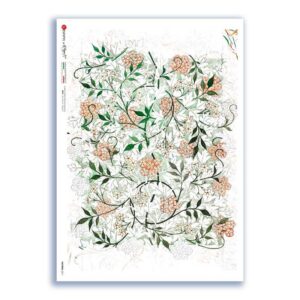 PATTERN-0211. Papel de Arroz texture para decoupage.