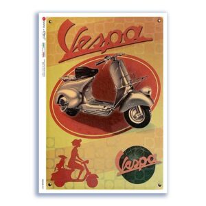 VEHICLES-0057. Papel de Arroz vehículos para decoupage.