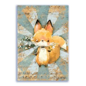 GF-ANIMALI-032. Papel de arroz de gran tamaño
