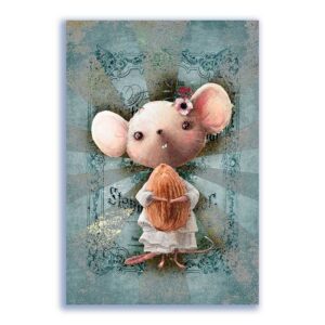 GF-ANIMALI-034. Papel de arroz de gran tamaño