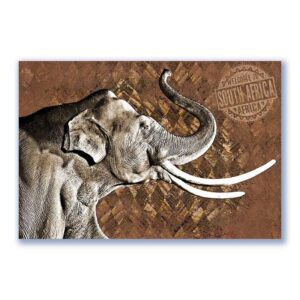 GF-ANIMALI-035. Papel de arroz de gran tamaño