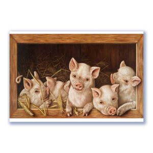 GF-ANIMALI-040. Papel de arroz de gran tamaño
