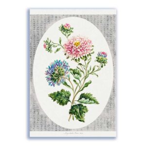 GF-FLORES-039. Papel de arroz de gran tamaño