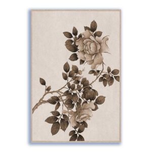 GF-FLORES-041. Papel de arroz de gran tamaño