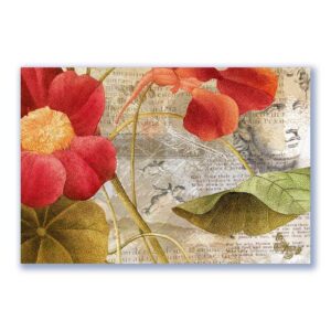 GF-FLORES-046. Papel de arroz de gran tamaño