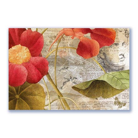 GF-FLORES-046. Papel de arroz de gran tamaño