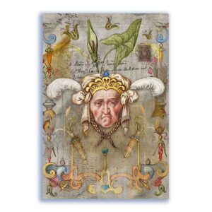 GF-GROTESCAS-016. Papel de arroz de gran tamaño